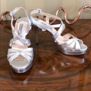 Prada platform open toe heels
